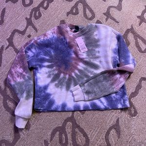 Wild Fable Crop Reverse Fleece Sweatshirt, XS